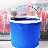 portable car wash bucket bowl sink washing bag outdoor travel fishing camping foldable water bucket multifunction folding