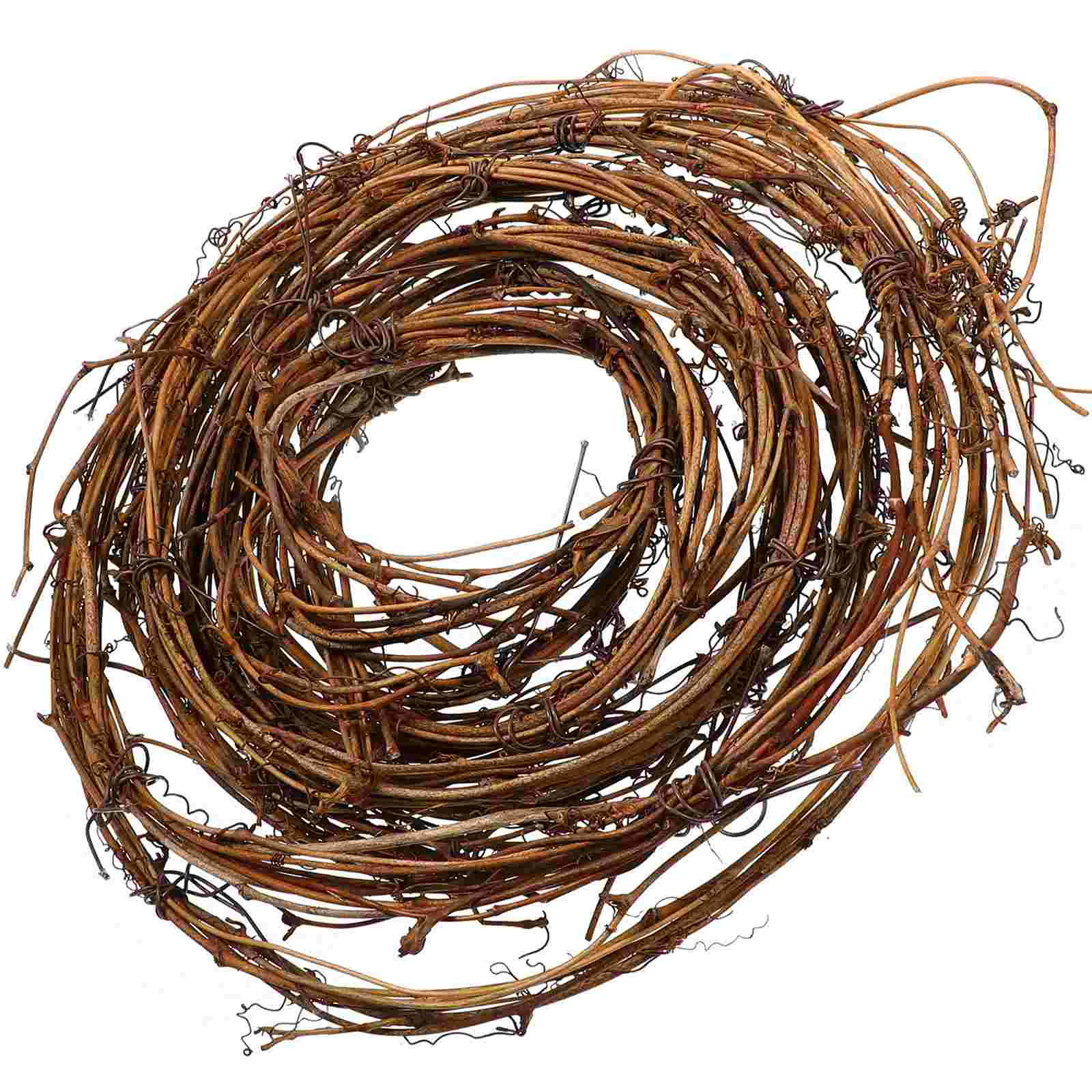 

Rattan Ring Vine Wreath Decor Grapevine Christmas Natural Twig Garland Vines DIY Crafts