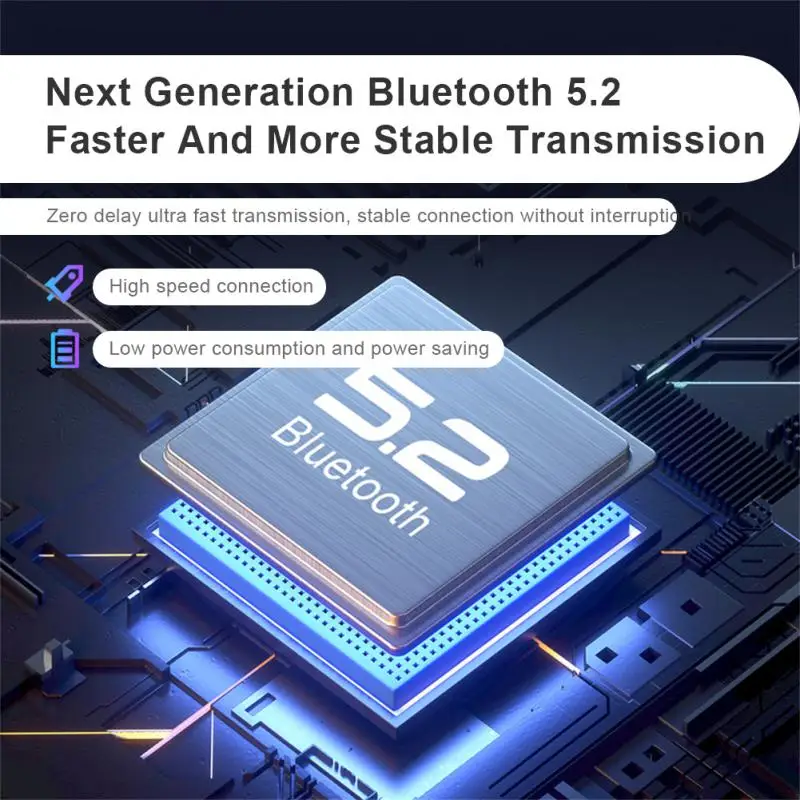 TWS Bluetooth-compatible5.2 наушники 2000 мАч зарядная коробка беспроводные стерео спортивные