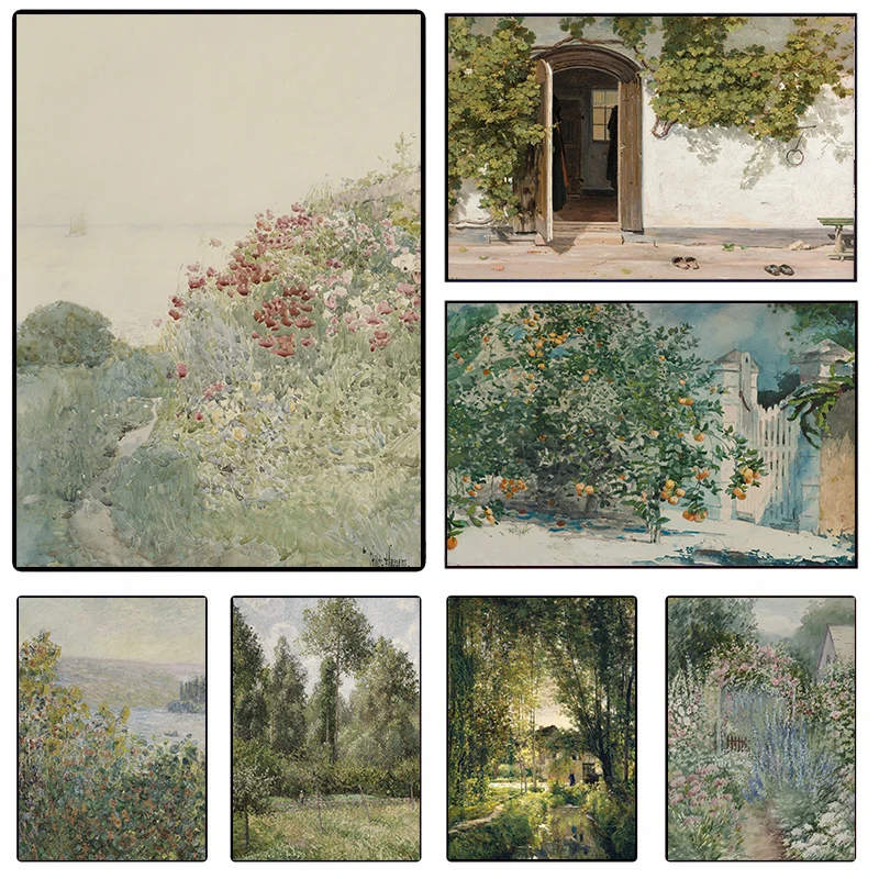 Женская Цветочная фотография Винтажная летняя печать декор для французской