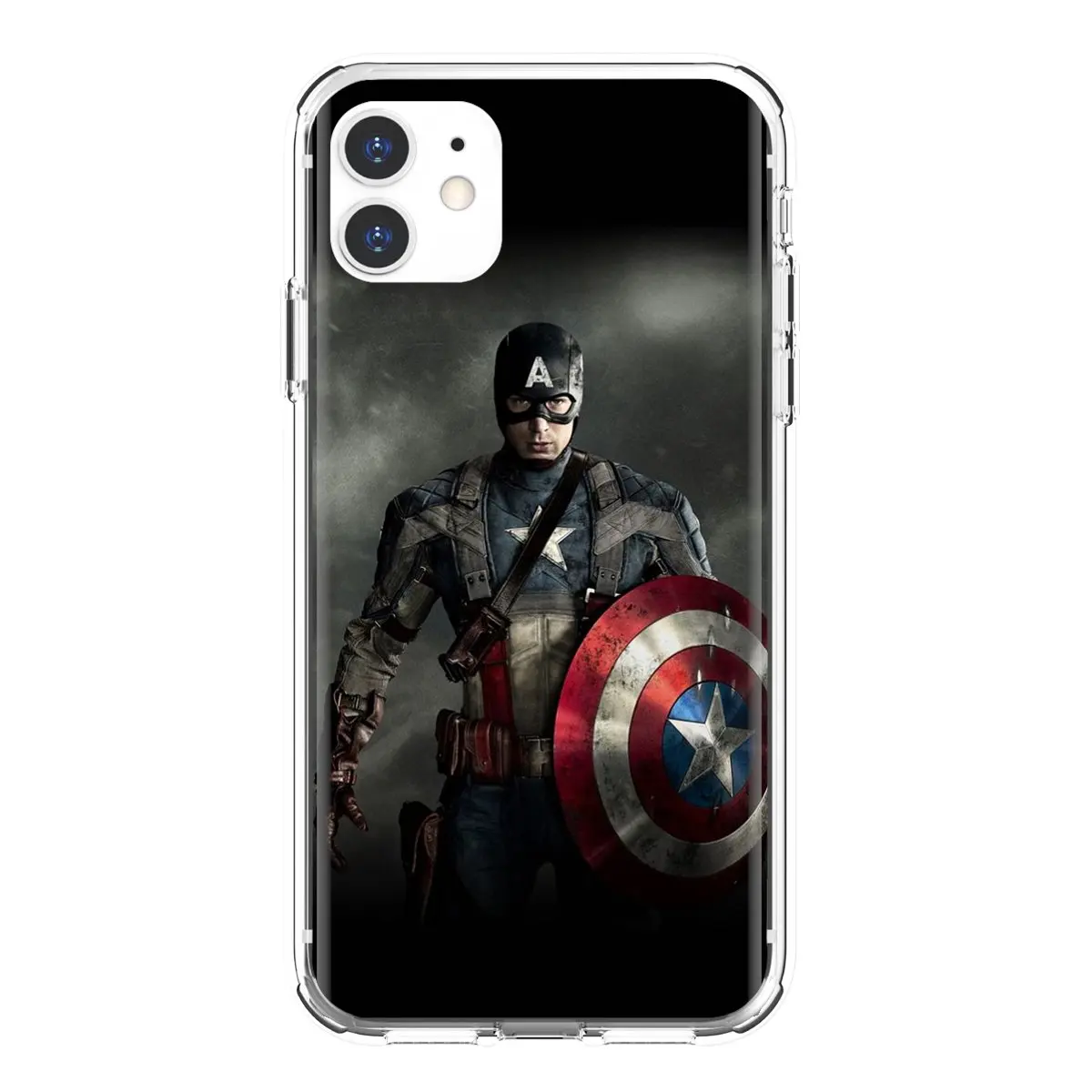 Silicone Cover Chris Evans Captain America Shield For Huawei Honor 8A 7A 7C 8X 9 9X 10 10i 20 Lite Pro Y5 Y6 Y7 Y9 2018 2019 images - 6