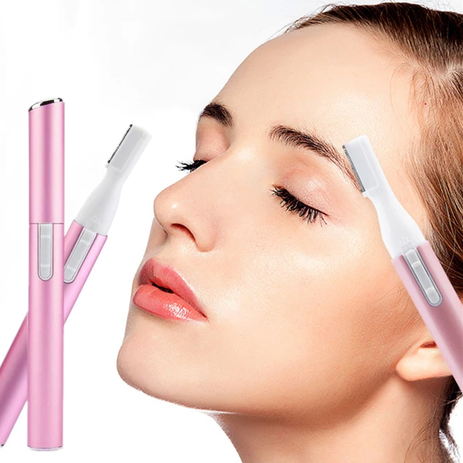 

2-in-1 Electric Eyebrow Trimmer Shaving Easy To Use Eyebrow Trimmer Eyebrow Trimmer Shaver Power Saving Safety Cosmetic Tool