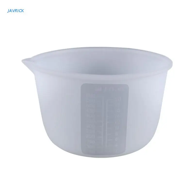 

Силиконовые мерные чашки, гибкие антипригарные чашки для смешивания, многоразовые чашки для выпечки из смолы, «сделай сам», рукоделие, изго...