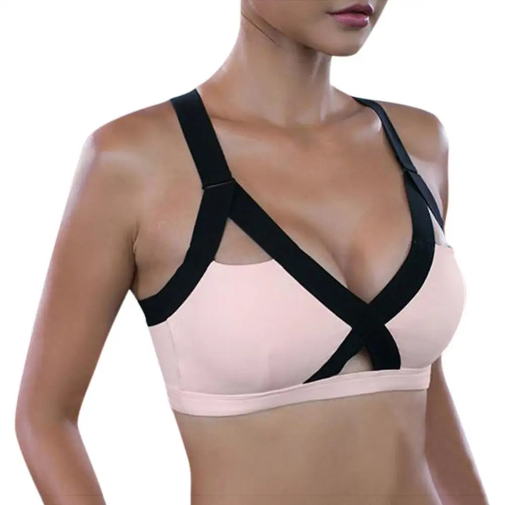

S-XXXL спортивные бюстгальтеры 2020, летние топы для спортзала, Женский бандажный спортивный жилет, бюстгальтер, майка для бега и йоги, нижнее бе...