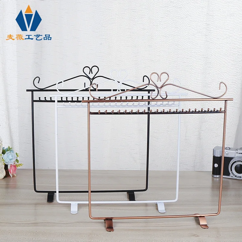 Iron Metal Jewelry Display Rack Directly Supplied By The Manufacturer Necklace Storage Rack Earline Rack Jewelry Display Rack