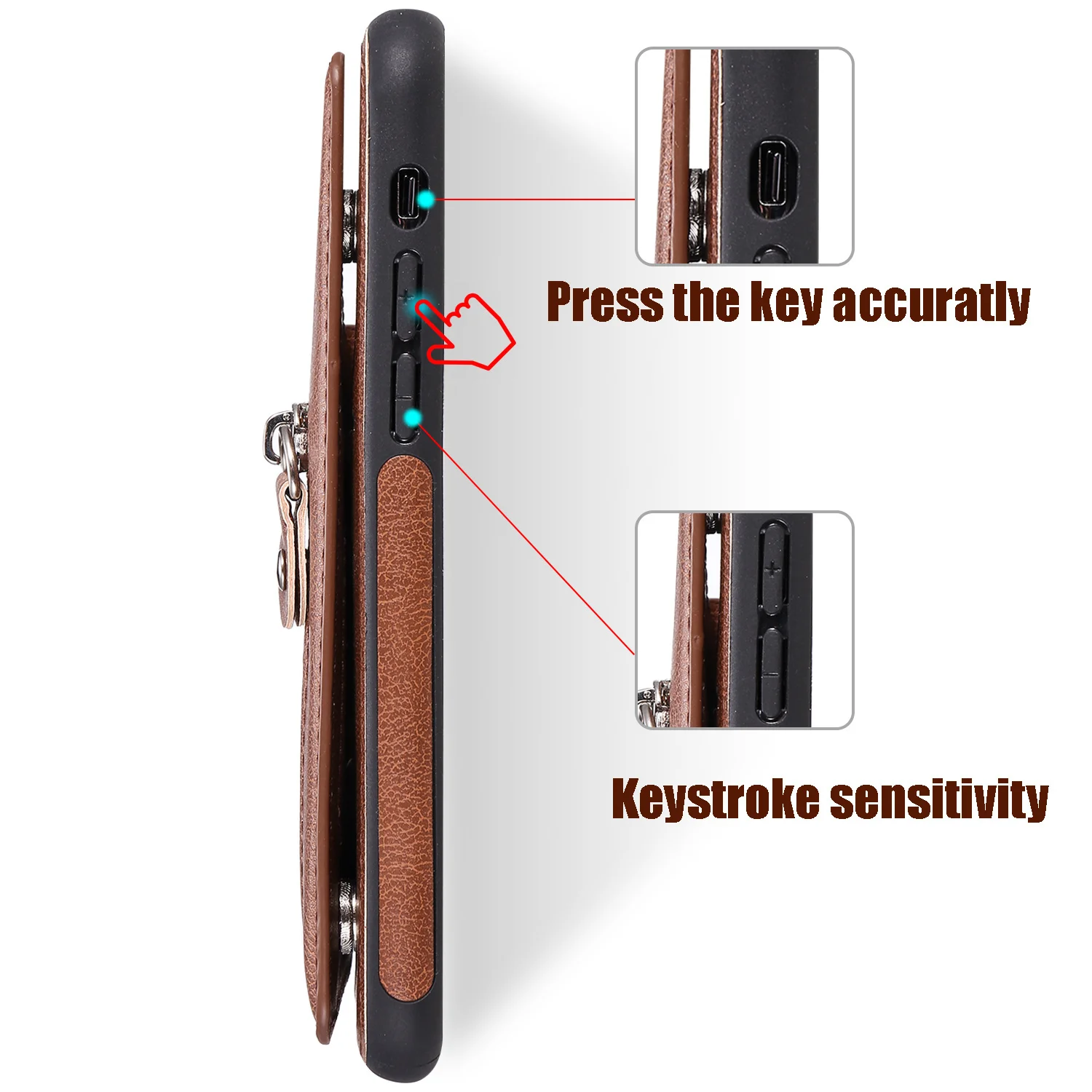 Чехол из искусственной кожи для iPhone 11 Pro max с двумя магнитными защелками - купить