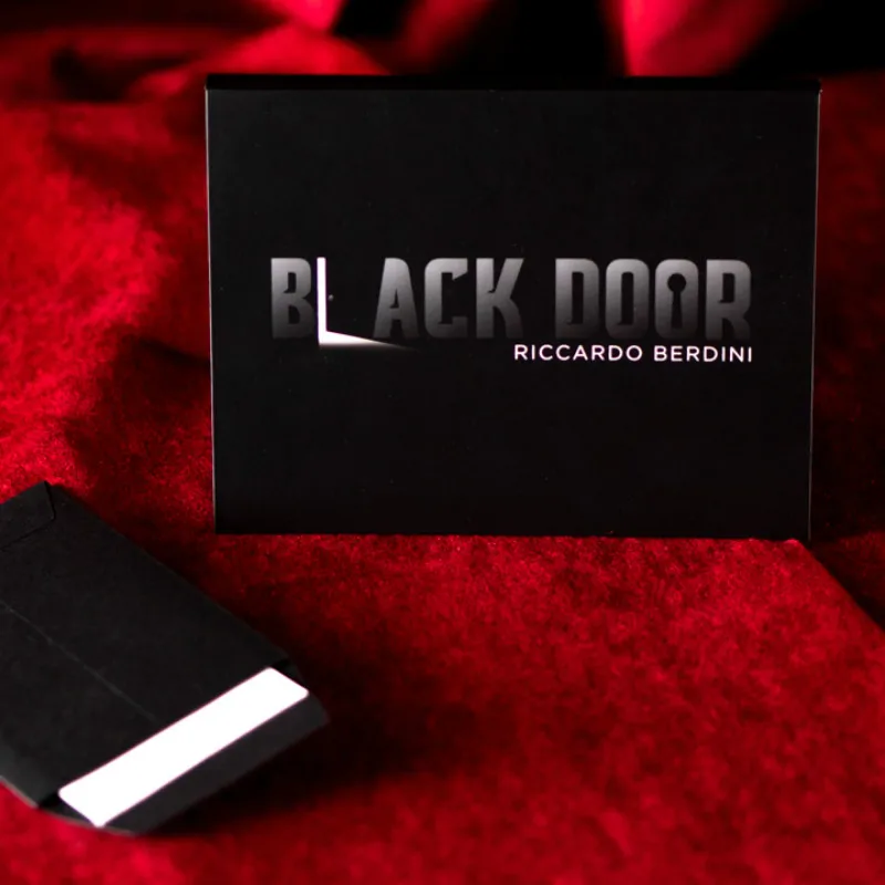 

Black Door By Riccardo Berdini (2 Envelopes) Mentalism Magic Tricks Close Up Magic Illusion Props Gimmicks Illusion,Card Magia