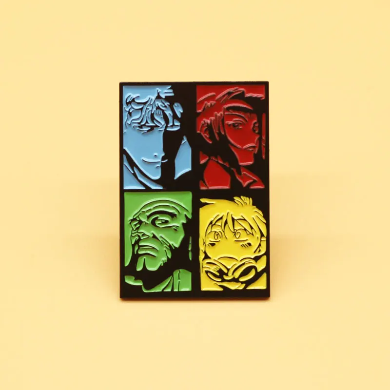 Металлическая брошь для рюкзака, шляпы, сумки