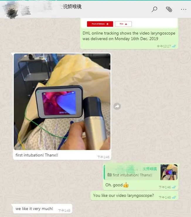 LTEV01 Многоразовый эндоскопический анестезия для взрослых детский новорожденный