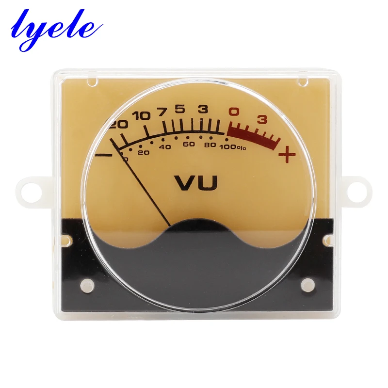 

Lyele Audio P-55SI Vu Meter High Precision DB Audio, Volume, Power, Level Meter for Tube Amplifier Hifi Amplifier with Backlight