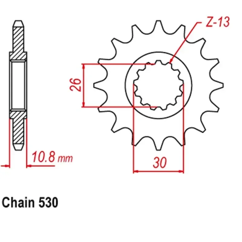 LOPOR 530 CNC 15T 39T передняя и задняя звездочка мотоцикла для Kawasaki GPX600 R ZX600 C1-C3 C6-C10 A1-A5 B1