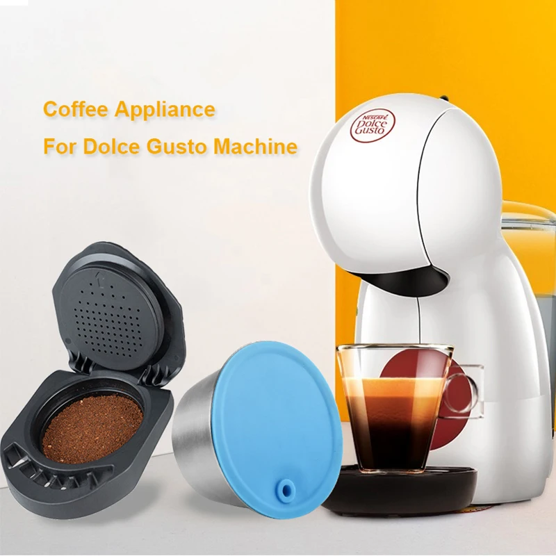 ICafilas – adaptateur pour Dolce Gusto PICCOLO XS  capsules réutilisables  rechargeables  café