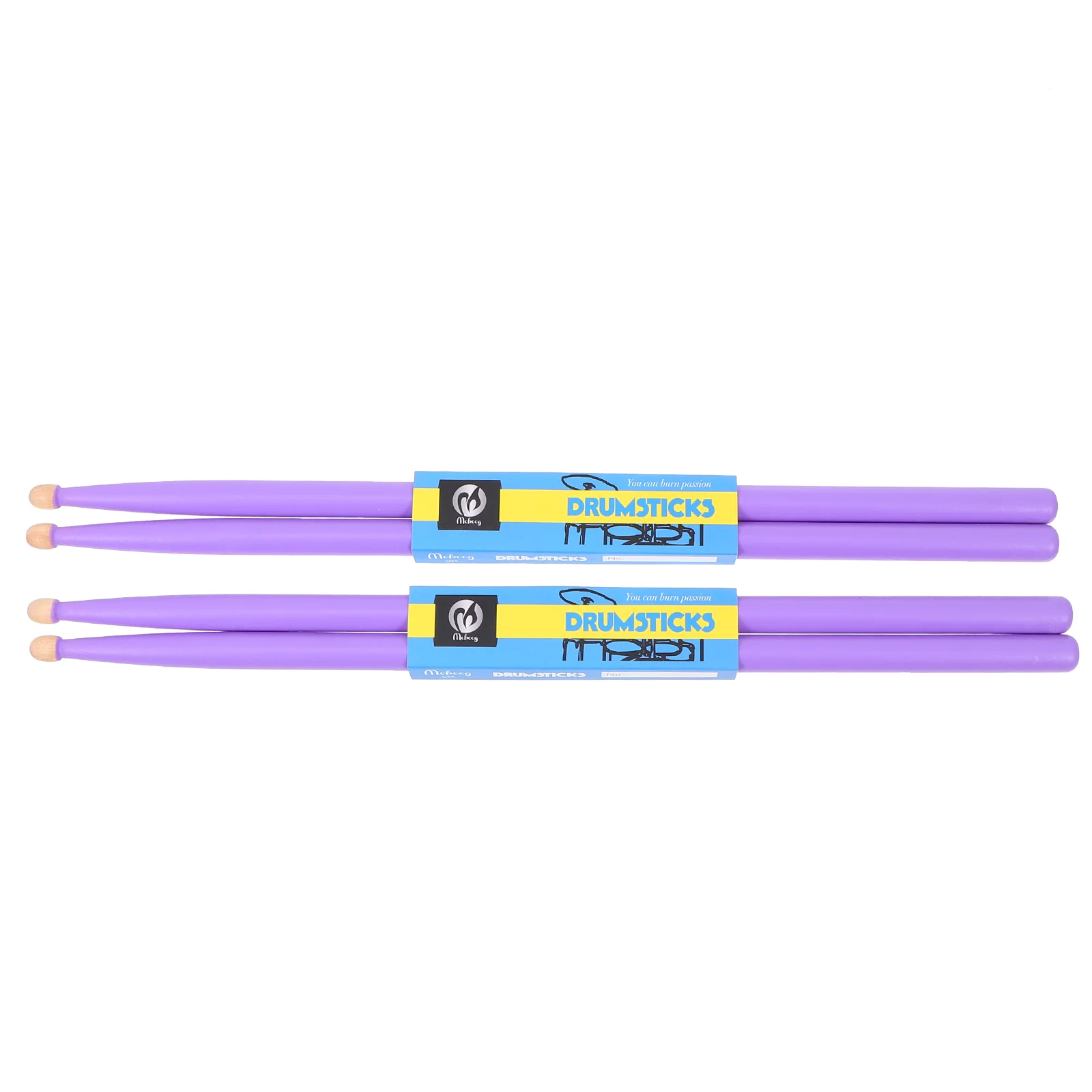 2 Pairs 5a Drum Sticks Nylon Tip Drumsticks Maple Wood Drum Sticks Smooth Snare Drum Sticks for Kids Adults Drumsticks