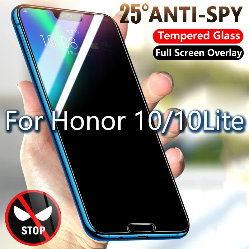 Антишпионское закаленное стекло для Huawei Honor 10 10i lite защитная пленка экрана Lite