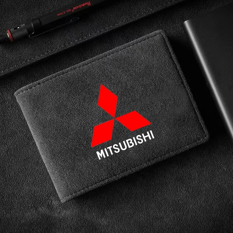 Портативный Держатель Водительских Прав Из Искусственной Кожи Для Моделей Mitsubishi