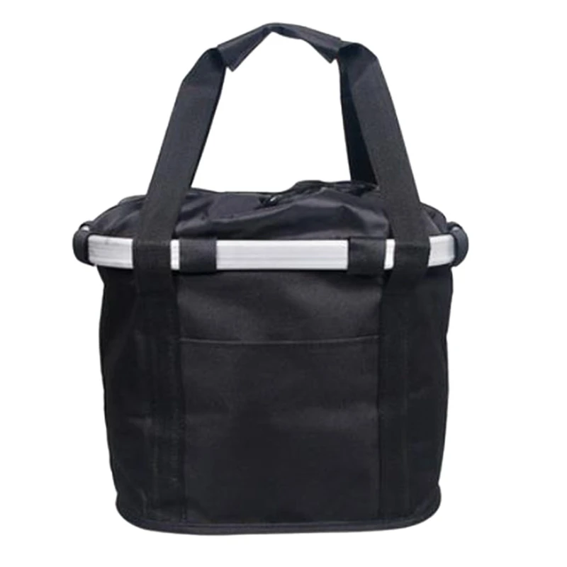 

Bicycle Basket Front,Waterproof Bicycle Handlebar Basket,Foldable Bicycle Basket,Removable Handlebar Basket,For Camp,Etc