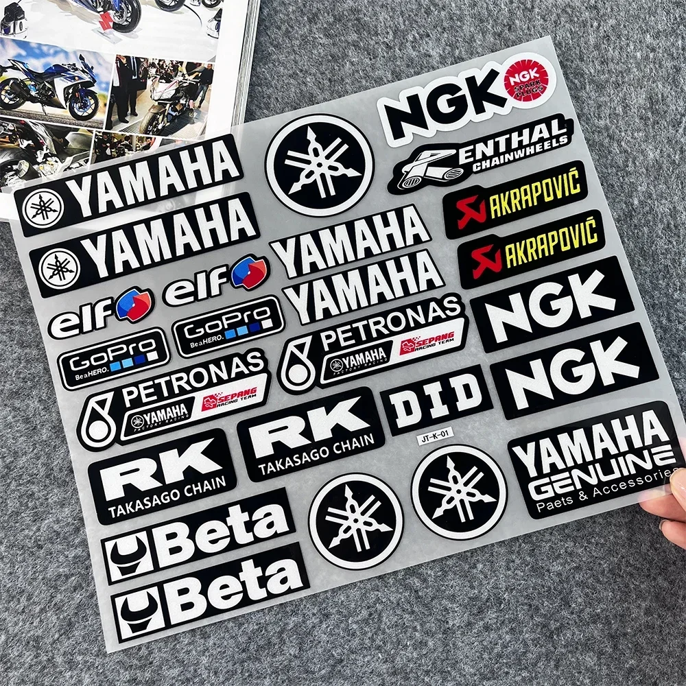 Светоотражающие водонепроницаемые наклейки для мотоцикла велосипедный шлем