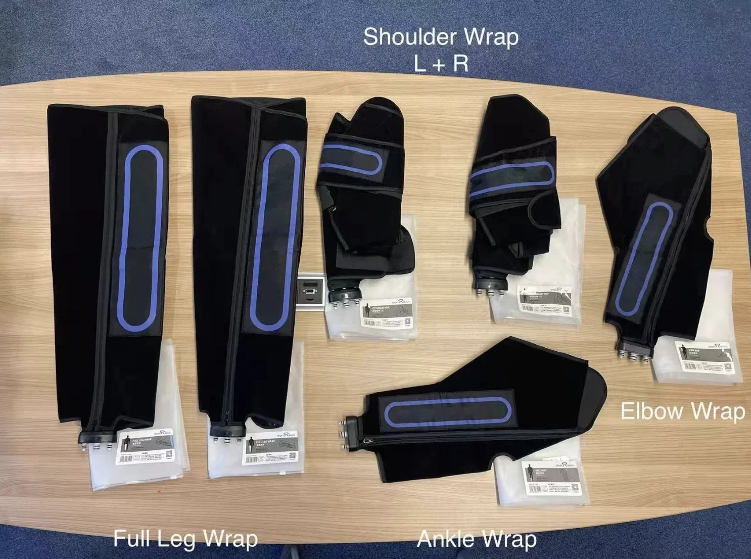 Криотерапия Холодный лед Компрессионные упражнения Восстановление ног Колено