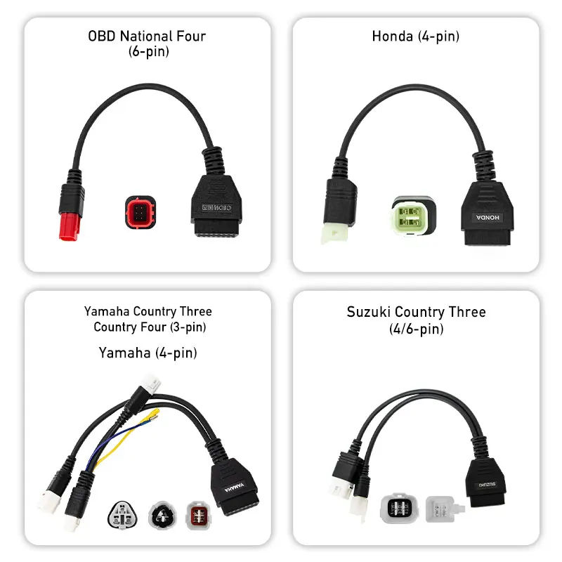 Автомобильный диагностический сканер OBD2 для мотоцикла проверки дефектов Suzuki Honda