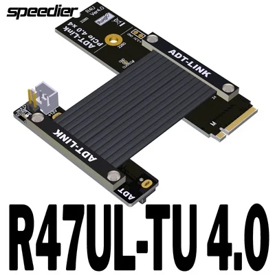 

Адаптер Riser PCIe 4,0x4 U2, Интерфейсный стандартный (U.2) на M.2 NVMe Key-M M2, адаптер, карта расширения, ленточный удлинитель, кабель для U.2 SFF8639 SSD
