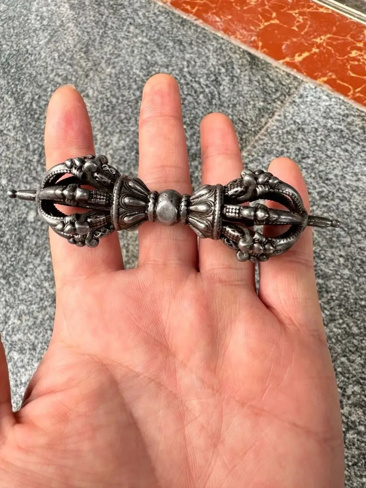 Тибетский железо-никелевый метеорит ручная работа буддийская религия dharma tian tie