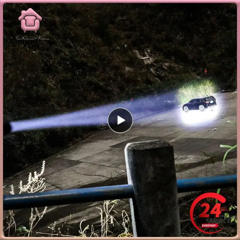 

Flashlight Portable Convenient Aluminum Alloy Practical Fashion Outdoor Electronic Strong Light Durable Chargeable Mini Simple