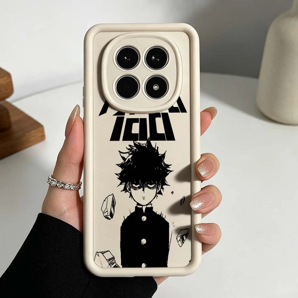 Фото Чехол для телефона Mobu Saiko Hyaku Anime для Xiaomi Redmi Note 15 14 13 12 11 10 14S 11S Pro Plus 5G, силиконовый чехол Eye Ladder №4