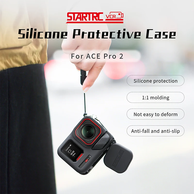 Силиконовый защитный чехол для камеры Insta360 Ace Pro 2