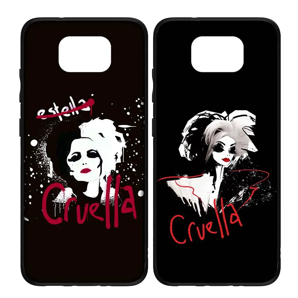 Чехол DeVil Cruella De Vil для Xiaomi Redmi Note 10 12 Pro 10A 10C 12C 10X 10S 8T C