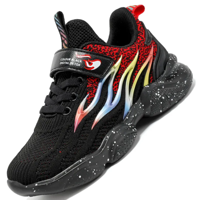 

Mesh Kids Running Shoes 2022 Autumn New Fashion Casual Walking Baby Boys Girls Sneakers Breathable Soft Children Sport Shoes