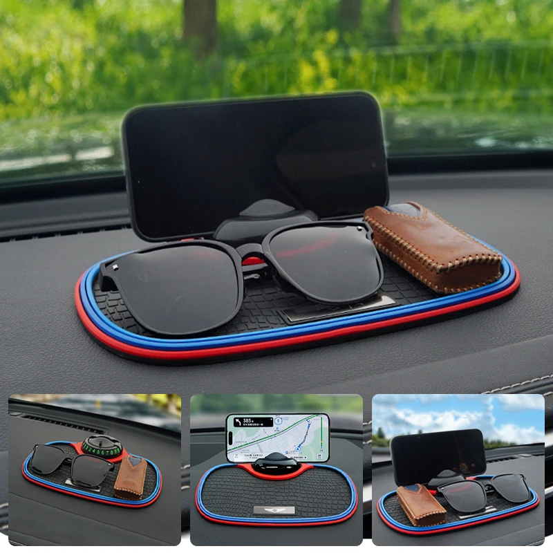 Автомобильный держатель Противоскользящий коврик для хранения солнцезащитных