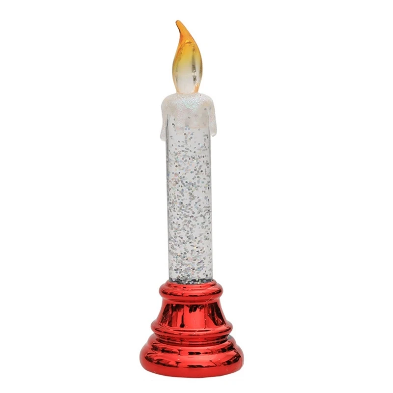 

Christmas Window Candle with Holder Battery Operated for Christmas Decorations