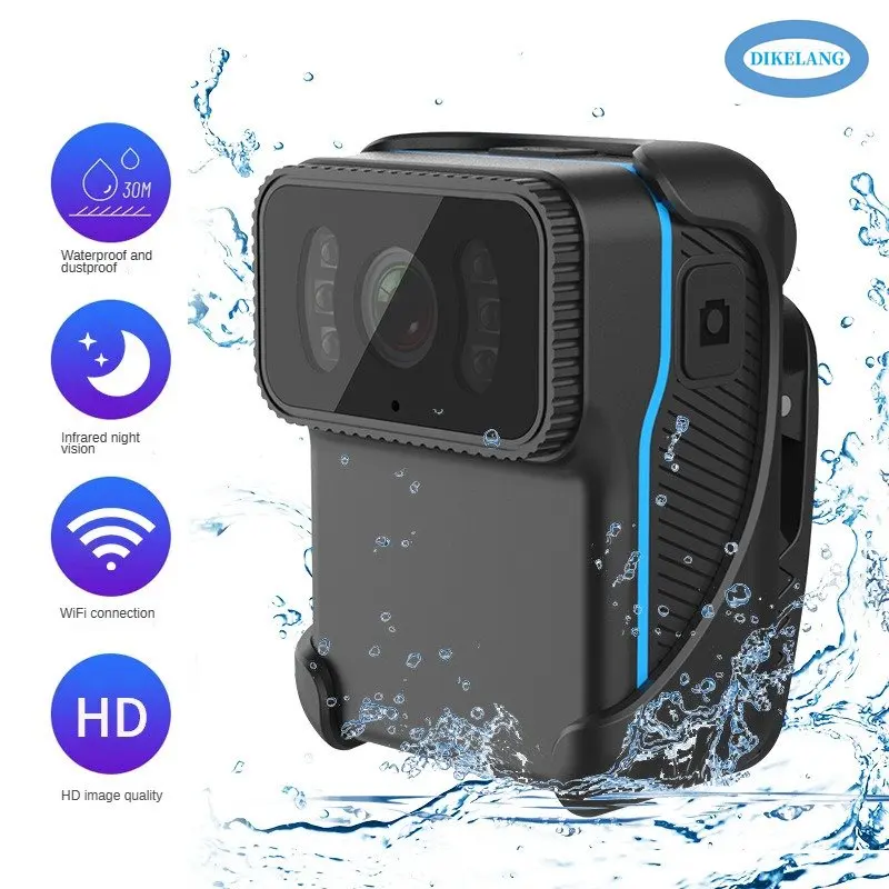 

Спортивная камера CS02 1080P HD видеокамера с общим доступом в MP4 с одним кликом, домашний регистратор DV