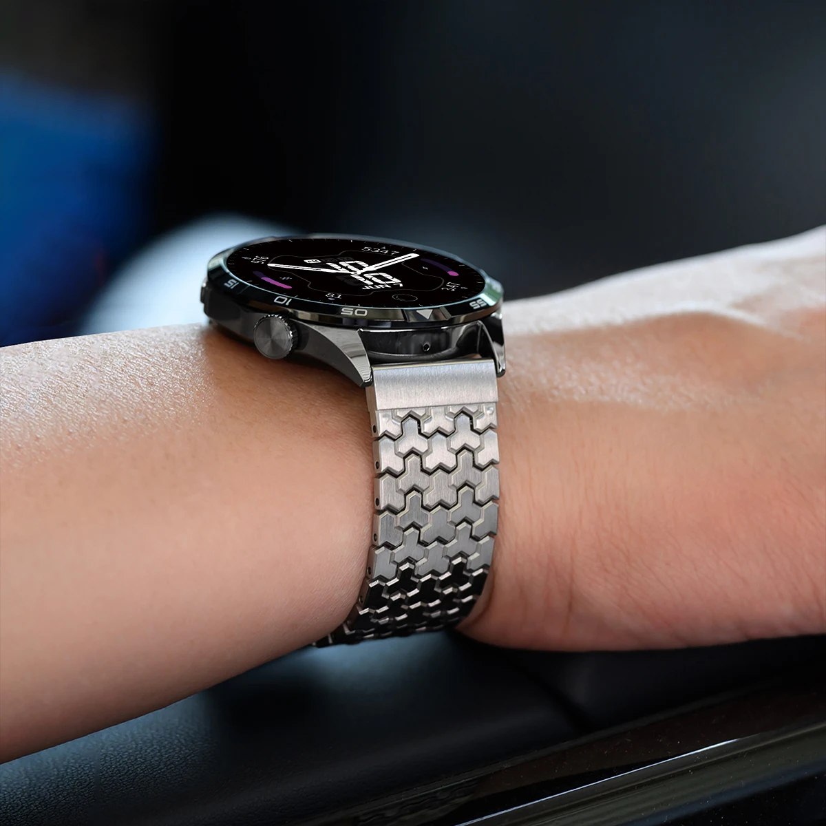Ремешок из нержавеющей стали 22 мм для Huawei Watch GT6 Pro GT5 GT4 GT3 GT2 GT 46 мм, металлический браслет для Huawei Watch 544pro33pro (art.: 3920da81fe289) - 3920da81fe289