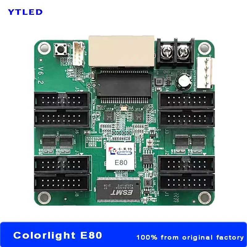 Colorlight контрольная карта E80 полноцветная светодиодная панель Дисплей приемник