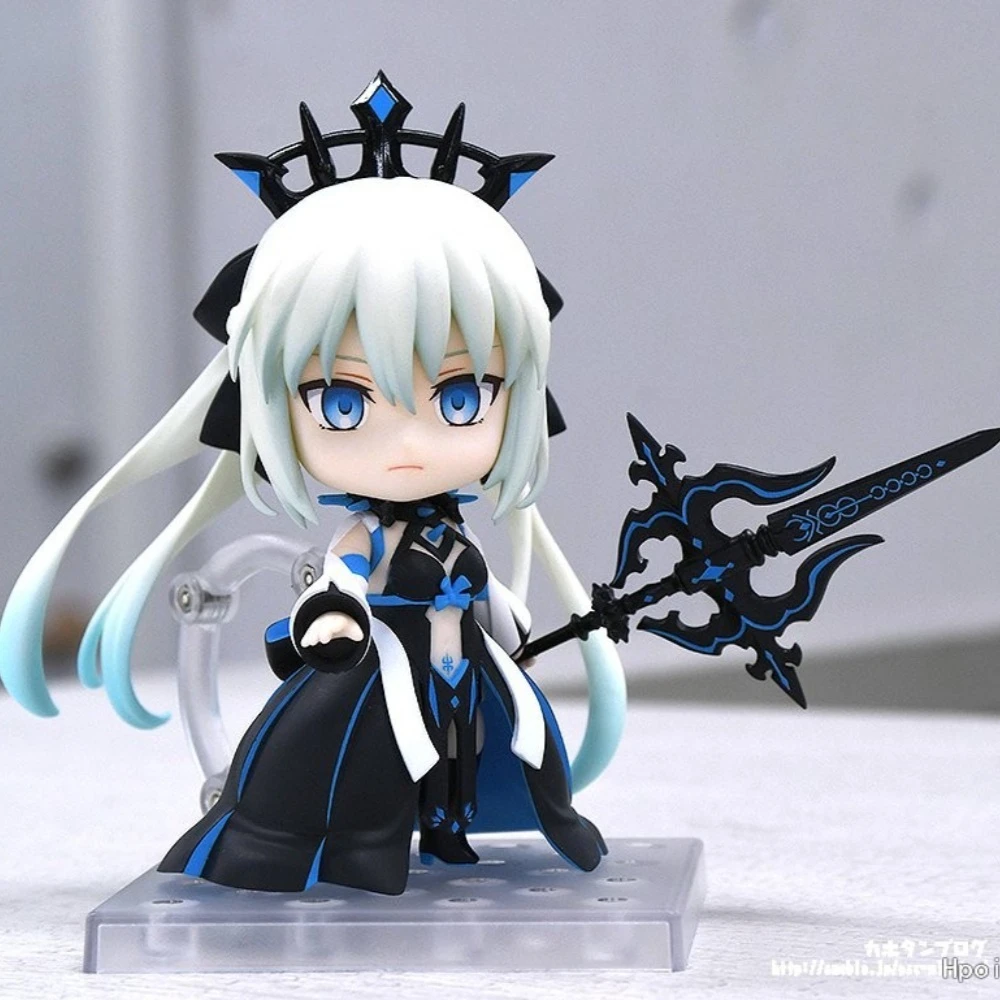 Фото 100% Оригинальный фигурка Nendoroid Good Smile Company Морган Ле Фэй # 2150) Коллекционная фигурка аниме-персонажа, модель для декора, игрушка №4