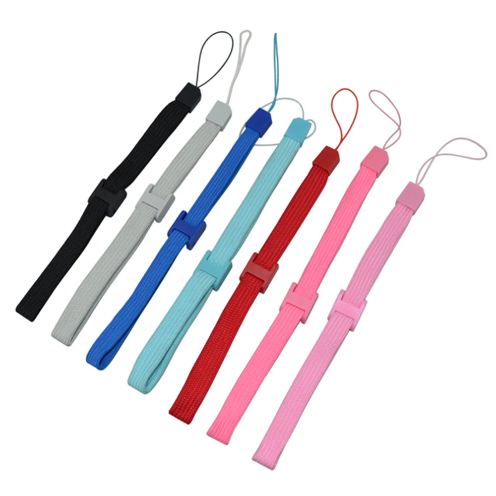 

1000pcs Adjustable Wrist Hand Strap for Wii PSP Camera Phone MP4 Strap mobile phone lanyard rope Hand Strap