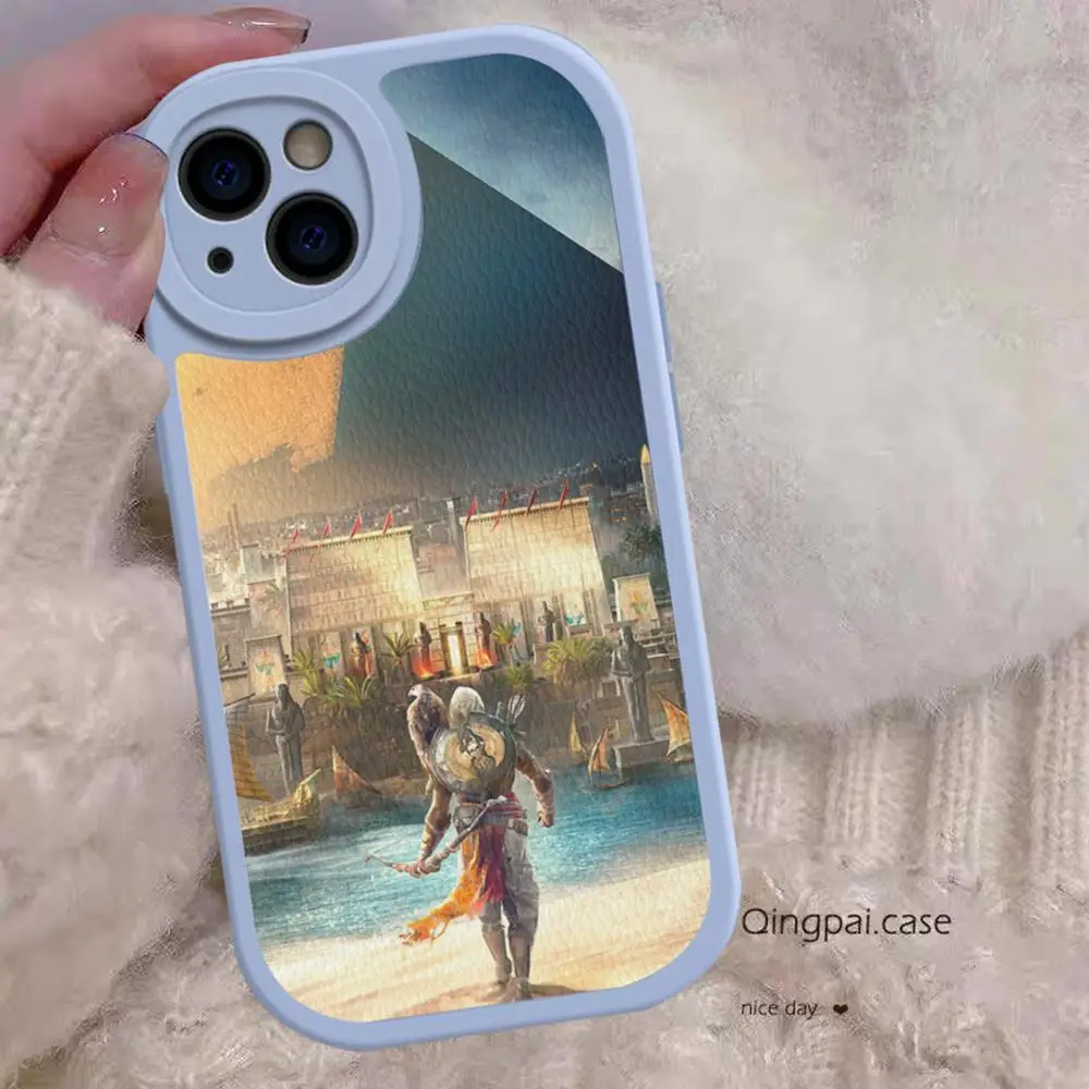 Чехол для телефона A-Assassins Game Creed из жесткой кожи iPhone 15 14 13 12 Mini 11 Pro Max Xs X Xr 7 8 Plus 6 6s