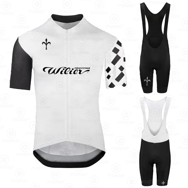 

2022 Wilier Men's Cycling Suit Anti-UV Men Cycling Jersey Set Summer Cycling Set Mountain Bike Outfit Clothes Cycling Clothing