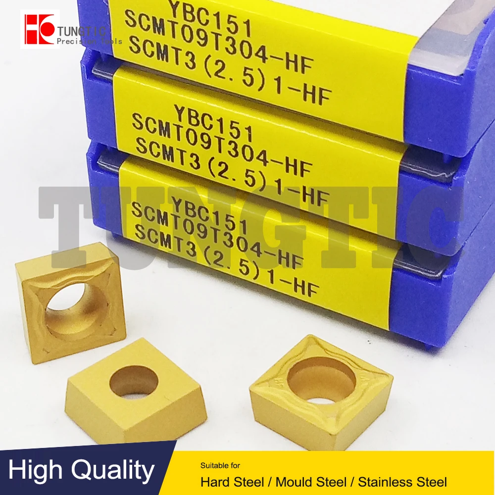 

SCMT09T304-HF Turning Inserts Carbide Cutter For CNC SCMT 09T304-HF