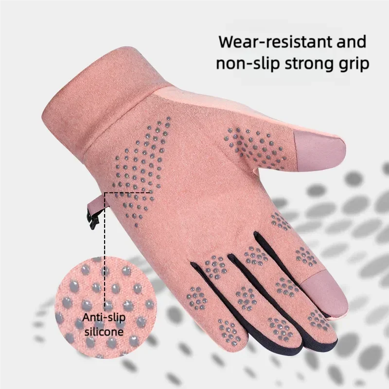 Xiaomi Youpin осенне-зимние теплые велосипедные перчатки водонепроницаемые с