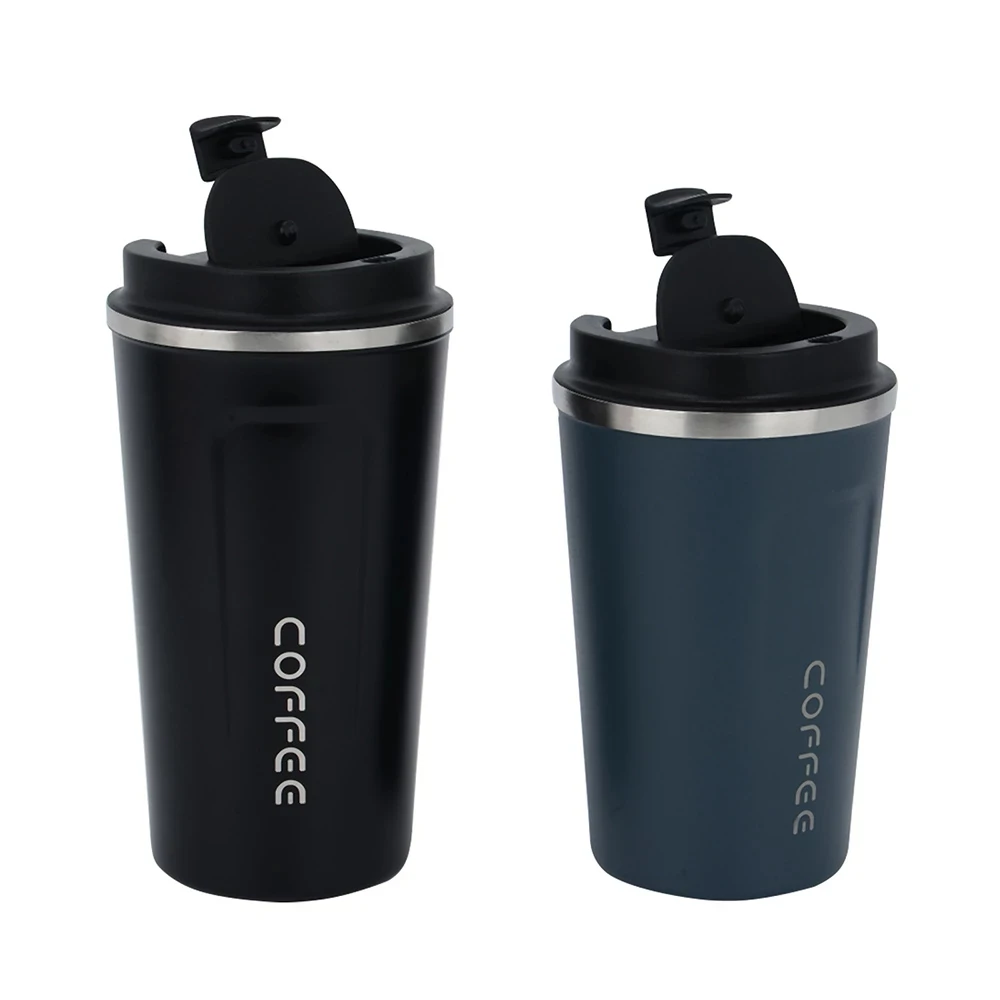 

Creative 304 Stainless Steel Multi-purpose CoffeeCup Leisure Car Thermal Mug Portable Multi-functionalFashion Business Office