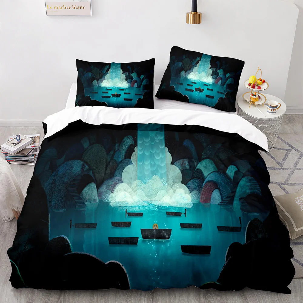 

Dreamland 3D Print Pattern Bedding Set Quilt Cover Home Bedroom Decor Queen King Size Duvet Cover Set Pillowcase Bedding Set