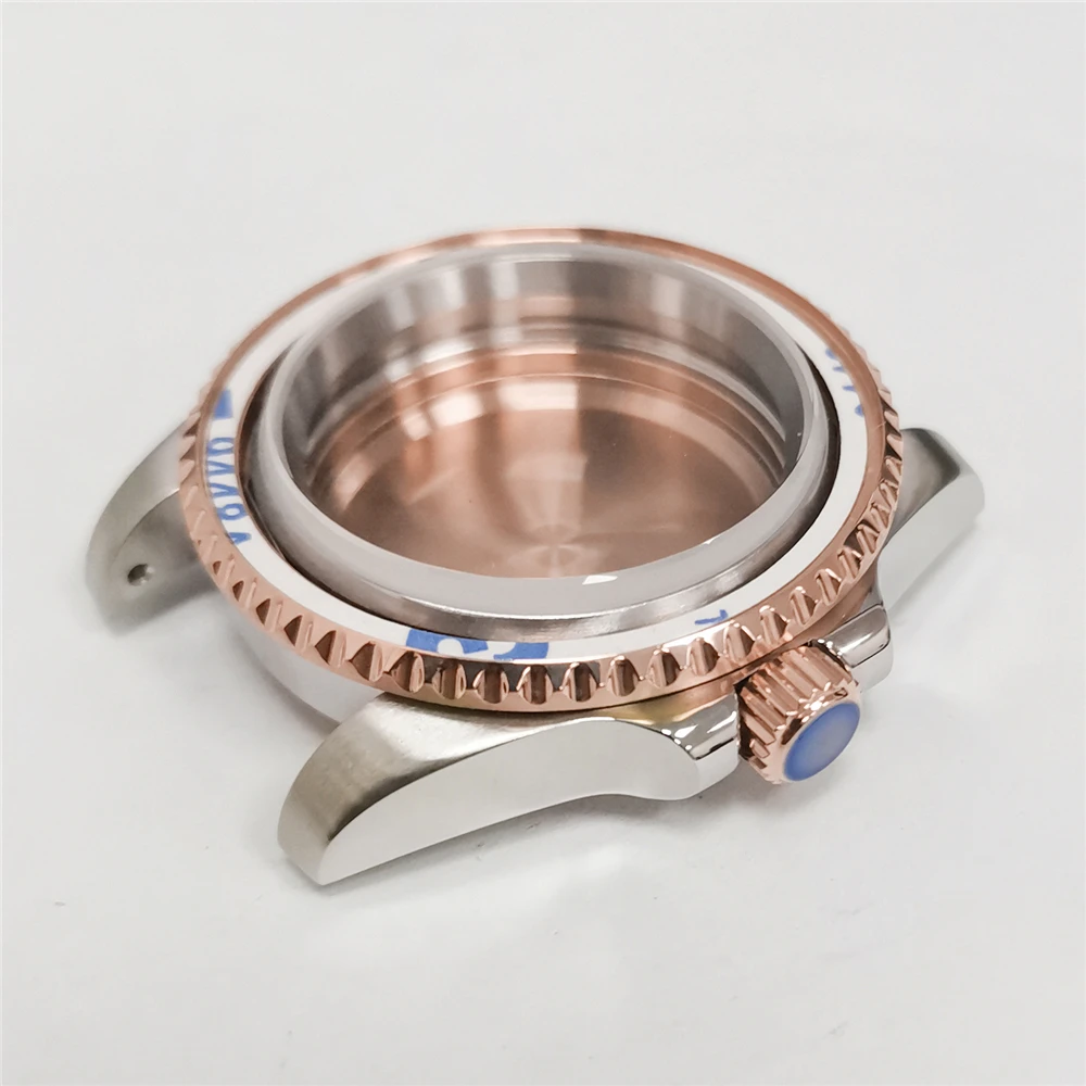 40 мм водонепроницаемый чехол SUB браслет юбилей сапфировое стекло 38 GMT БЕЗЕЛЬ для