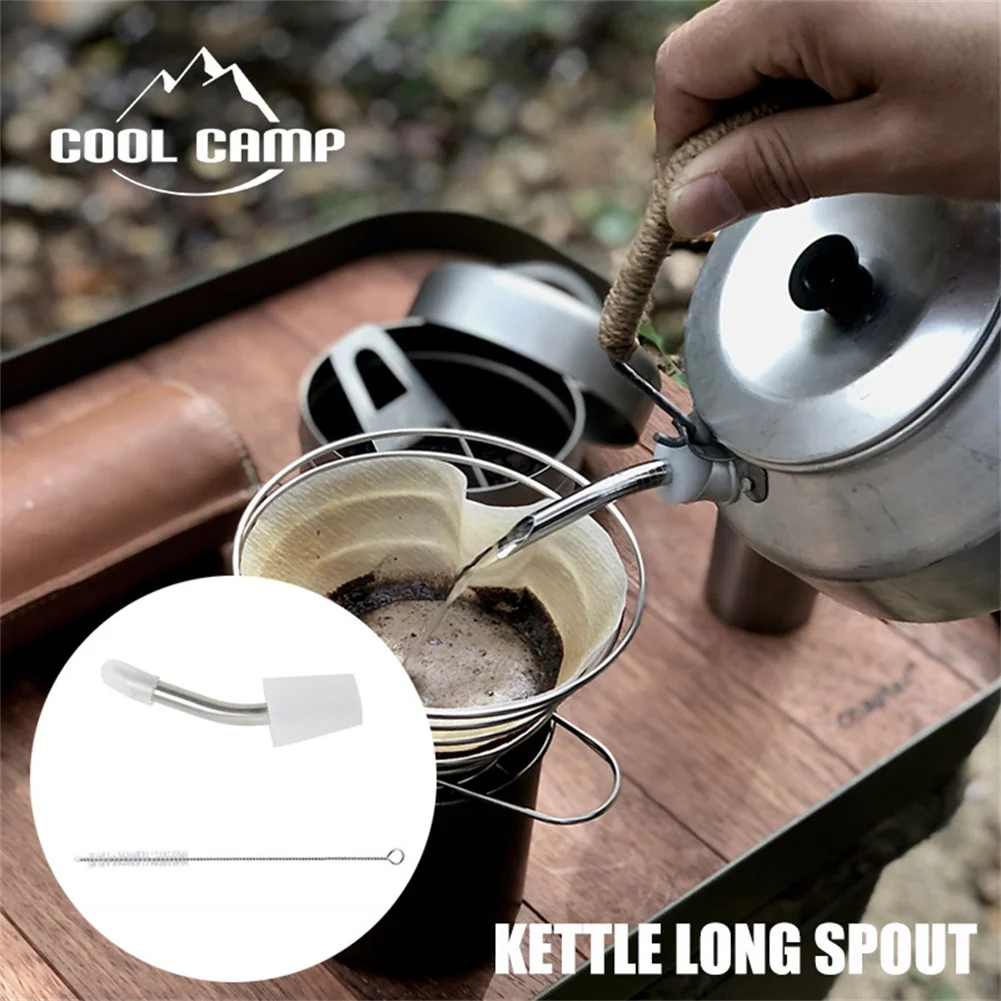 

Outdoor Kettle Spout Hand Drip Filter Conversion Accessory Coffee Extension Tube Camping Outdoor Tools