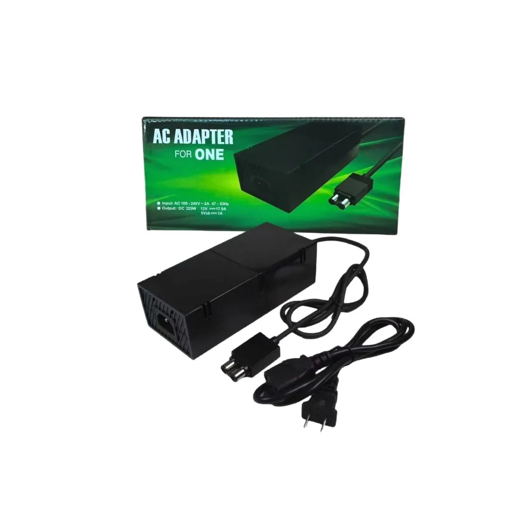 Зарядное устройство для Xbox One, блок питания для консоли, адаптер переменного тока с кабелем питания, штекер USEUAUUK, 12В 110В-220В, заменяемое зарядное устройство. (art.: 3920dc89d669d) - 3920dc89d669d