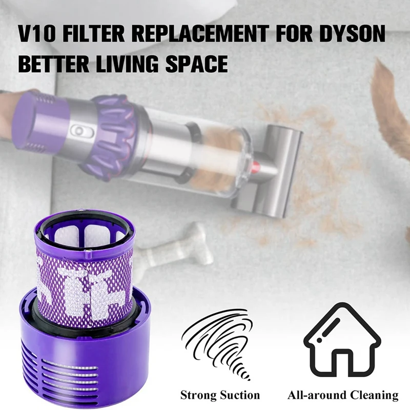 Сменные детали HEPA фильтр для Dyson V10 аксессуары пылесоса по сравнению с часть 969082-01