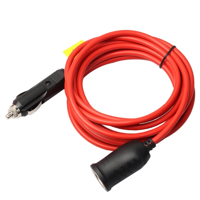 

Cigarette Lighter Extension Cord Socket Plug 12/24 10A for Vacuum Cleaner