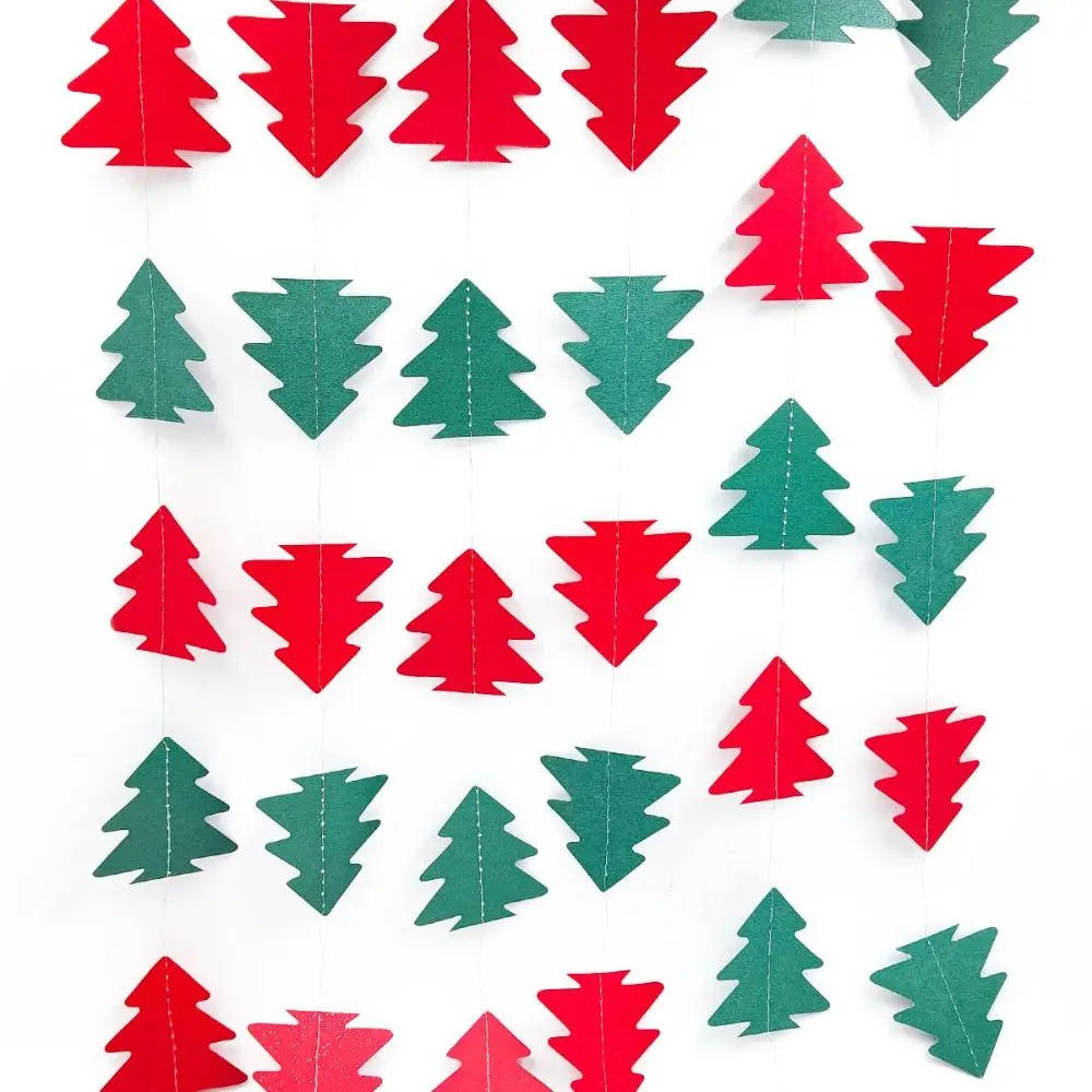 

Рождественская бумажная гирлянда 4 метра