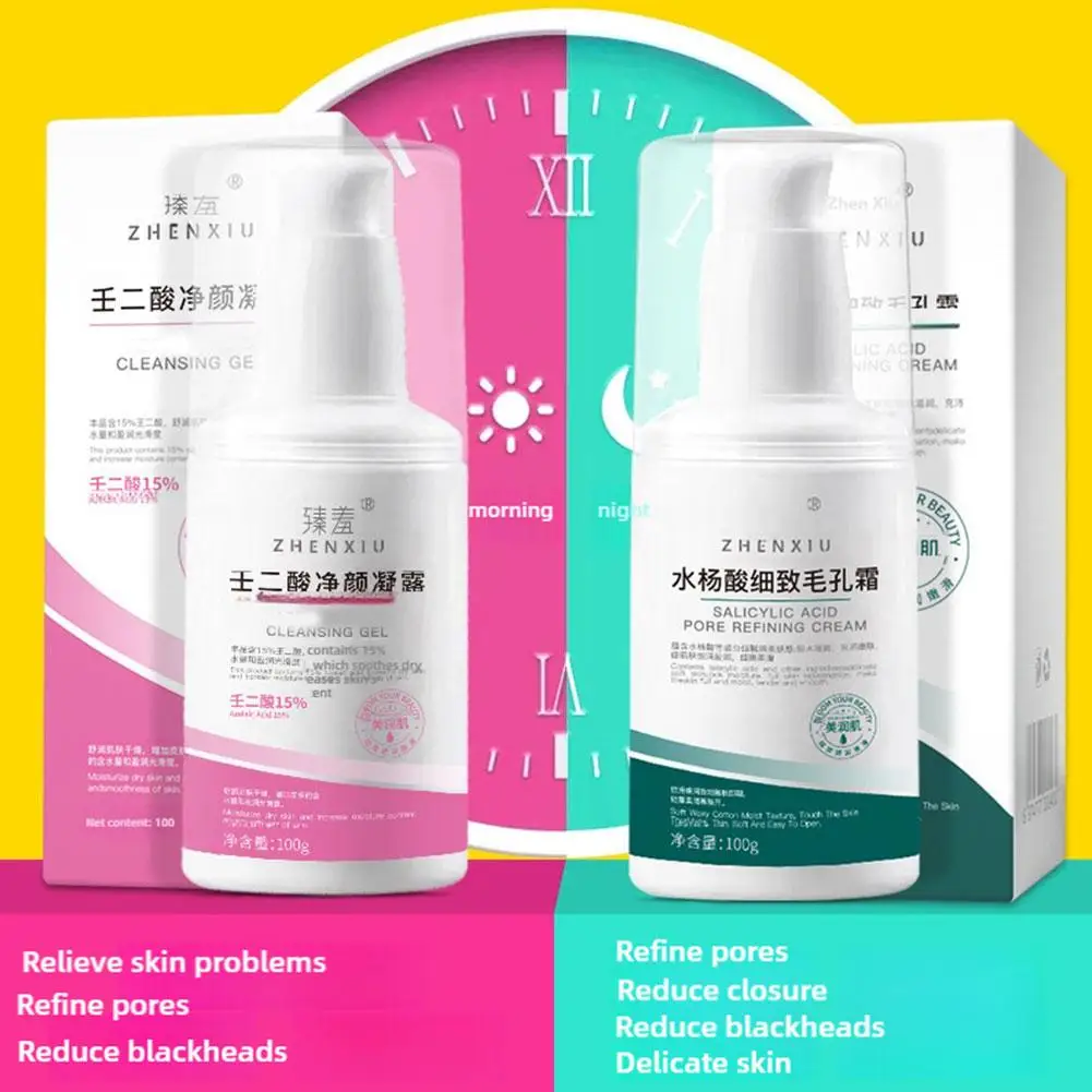 Крем для очистки пор с салициловой кислотой сжимает поры устраняет черные точки